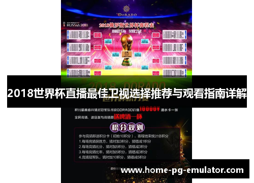 2018世界杯直播最佳卫视选择推荐与观看指南详解 2018世界杯直播最佳卫视选择推荐与观看指南详解