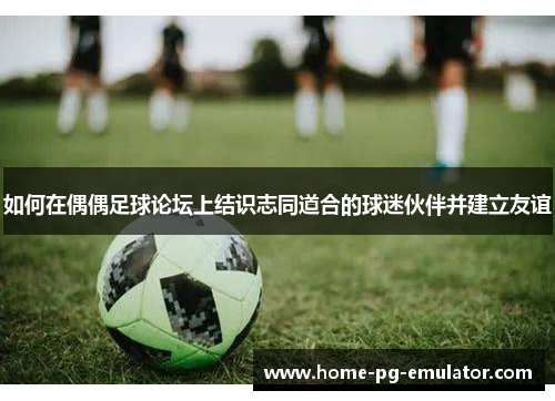 如何在偶偶足球论坛上结识志同道合的球迷伙伴并建立友谊 如何在偶偶足球论坛上结识志同道合的球迷伙伴并建立友谊